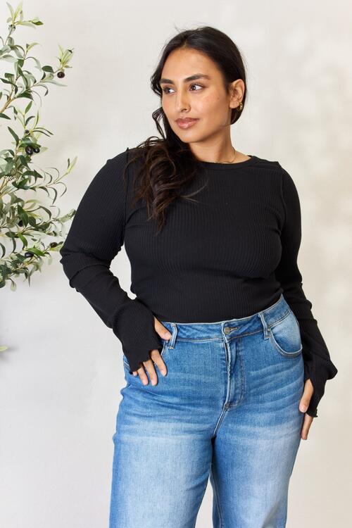 Vera Ribbed Top