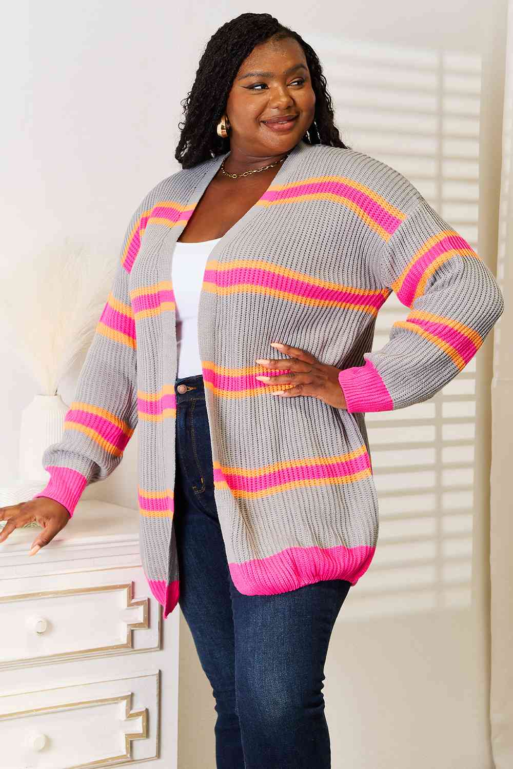 Estelle Ribbed Cardigan