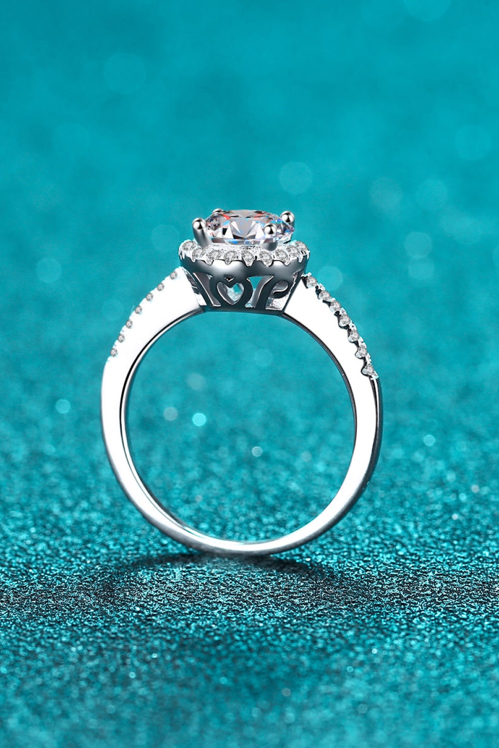 Classic Round Moissanite Ring