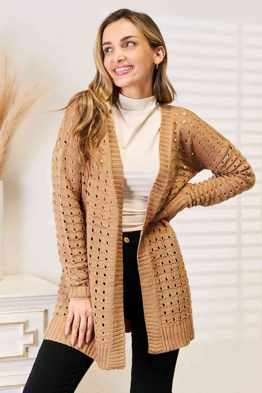 Danica Open Work Cardigan