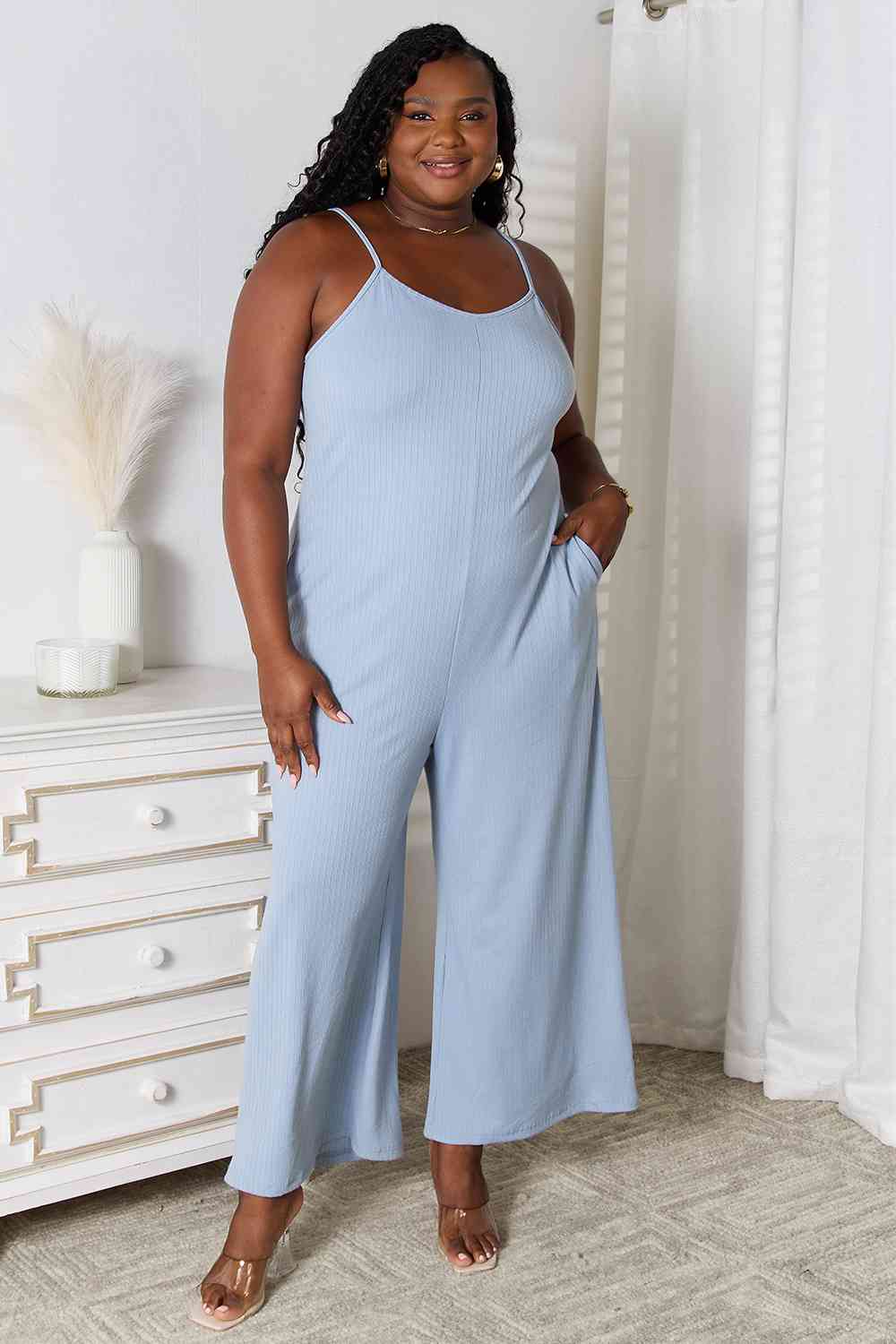 Beach Time Wide Leg Jumpsuit (3 Colors)