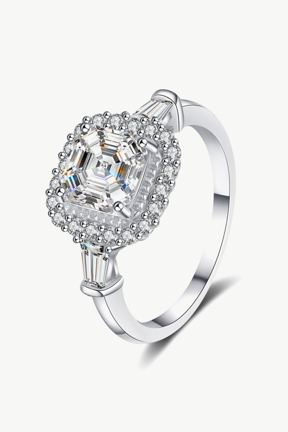 Sunshine 2 Carat Moissanite Ring