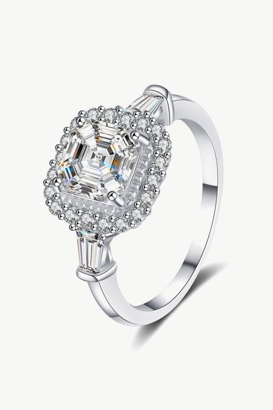 Sunshine 2 Carat Moissanite Ring