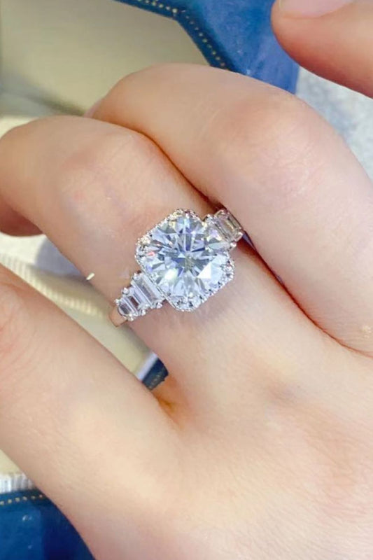 3 Carat Moissanite Ring