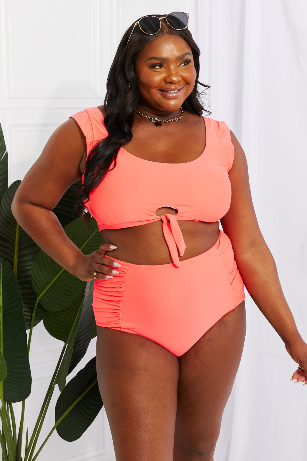 Sanibel Swimsuit in Coral