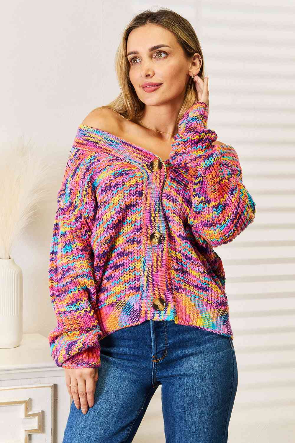 Nova Long Sleeve Cardigan Sweater