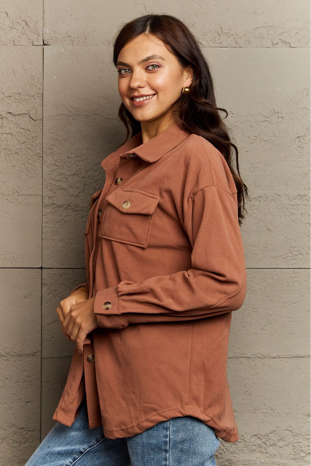 Blakely Buttoned Shacket (6 Colors)