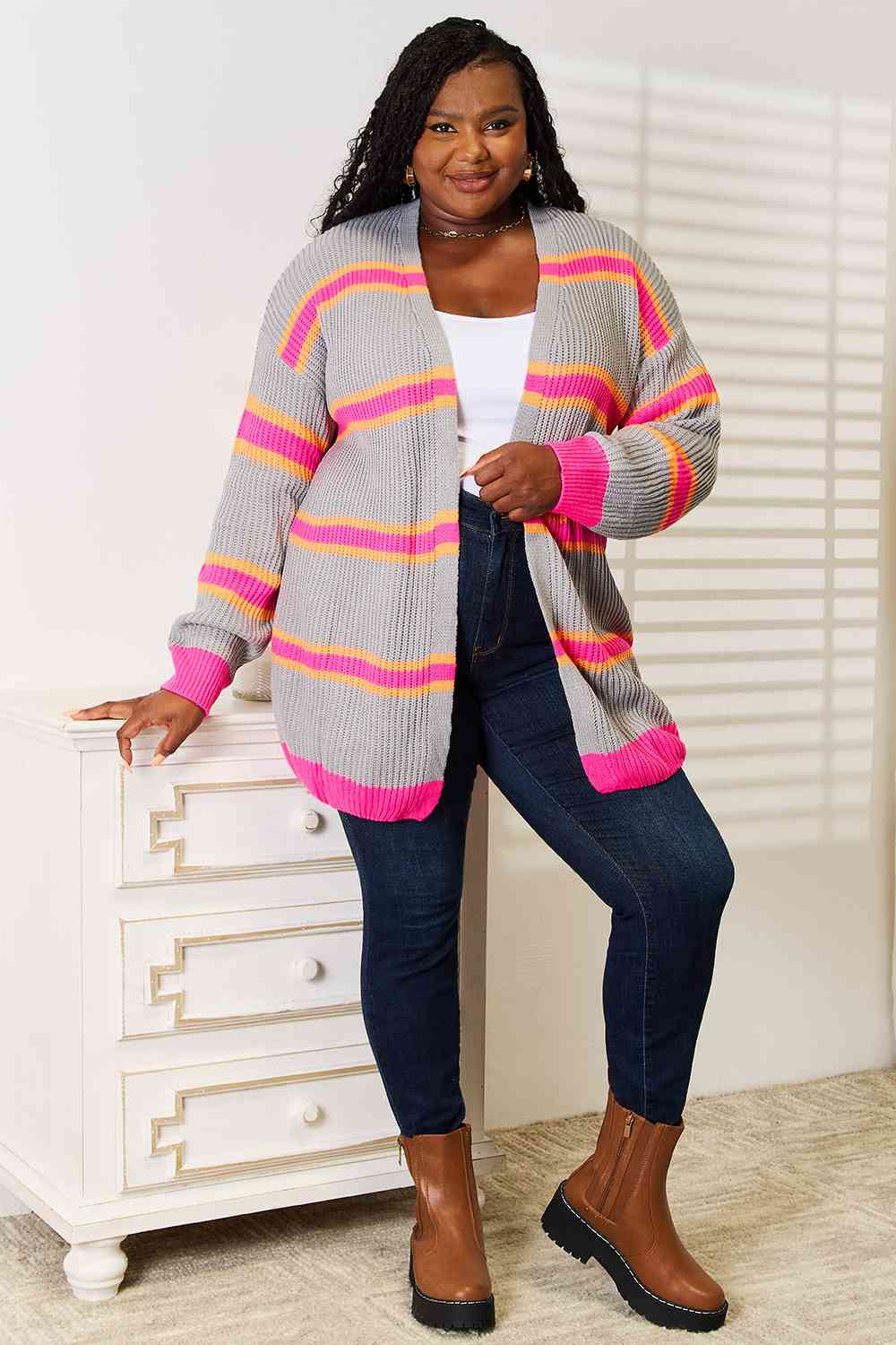 Estelle Ribbed Cardigan