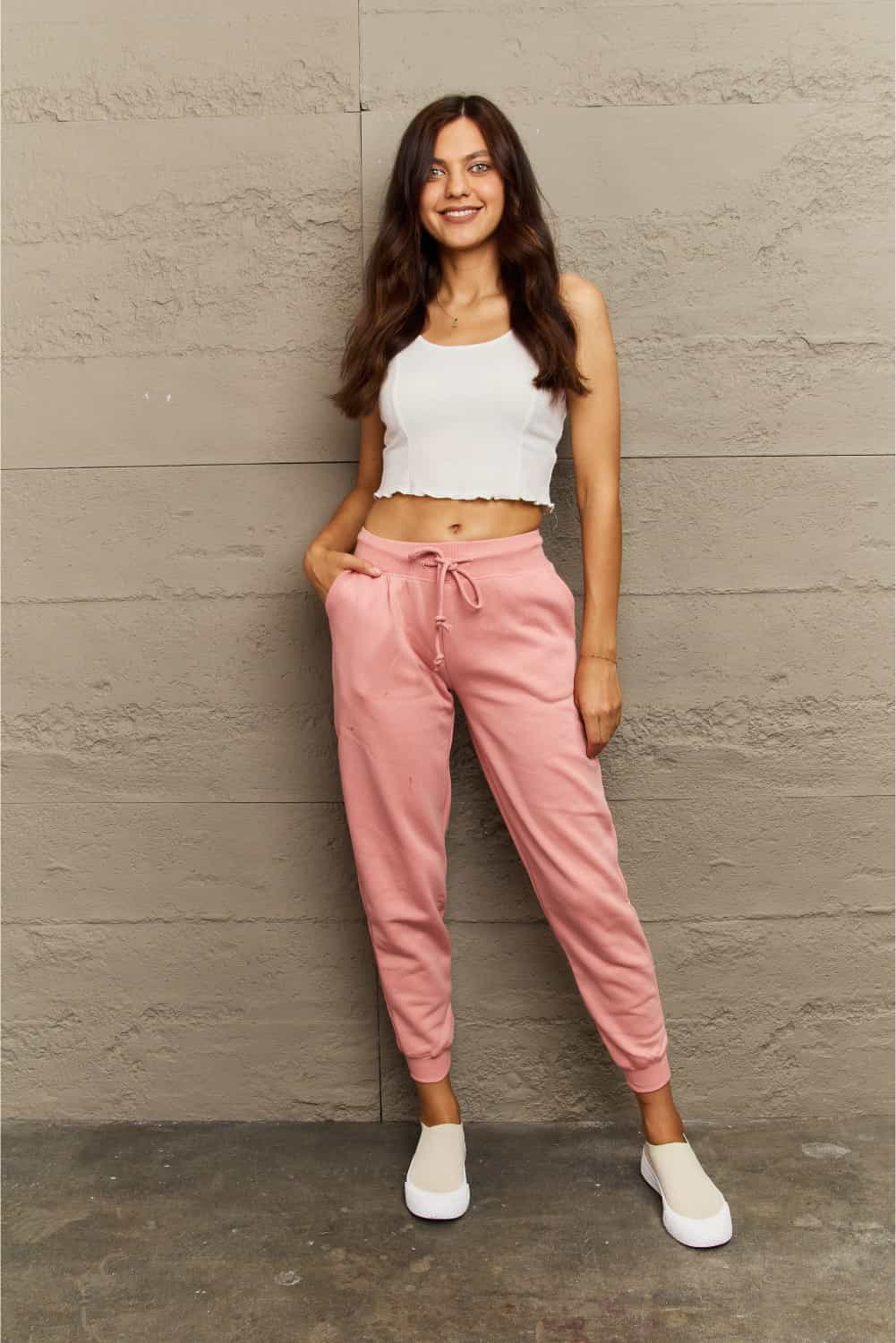 Emerson Tie Waist Long Sweatpants (3 Colors)