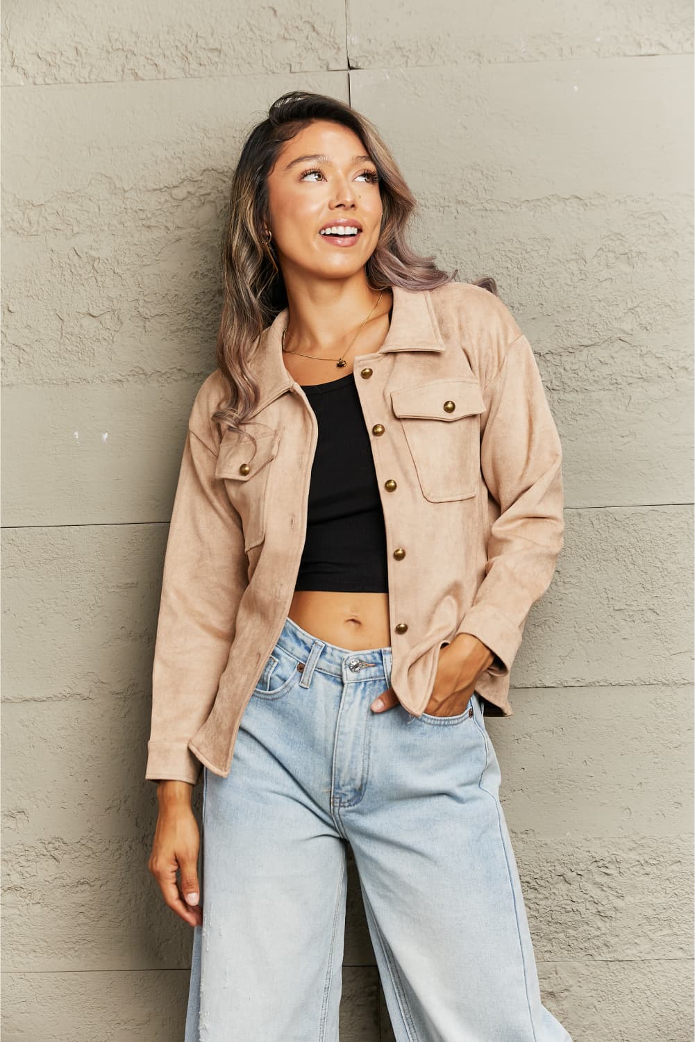 Ellie Button Down Jacket