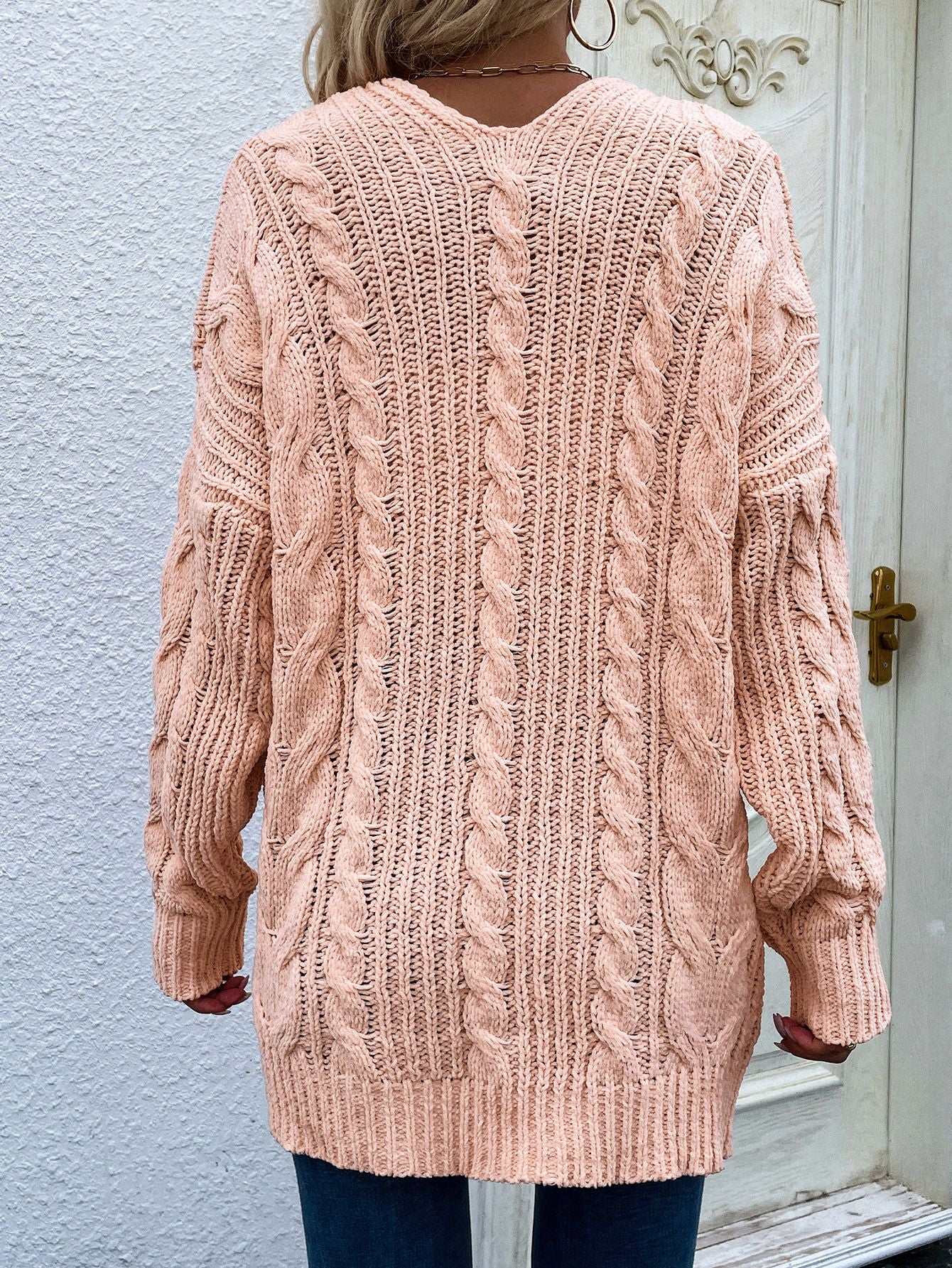 Marilee Cable-Knit Cardigan