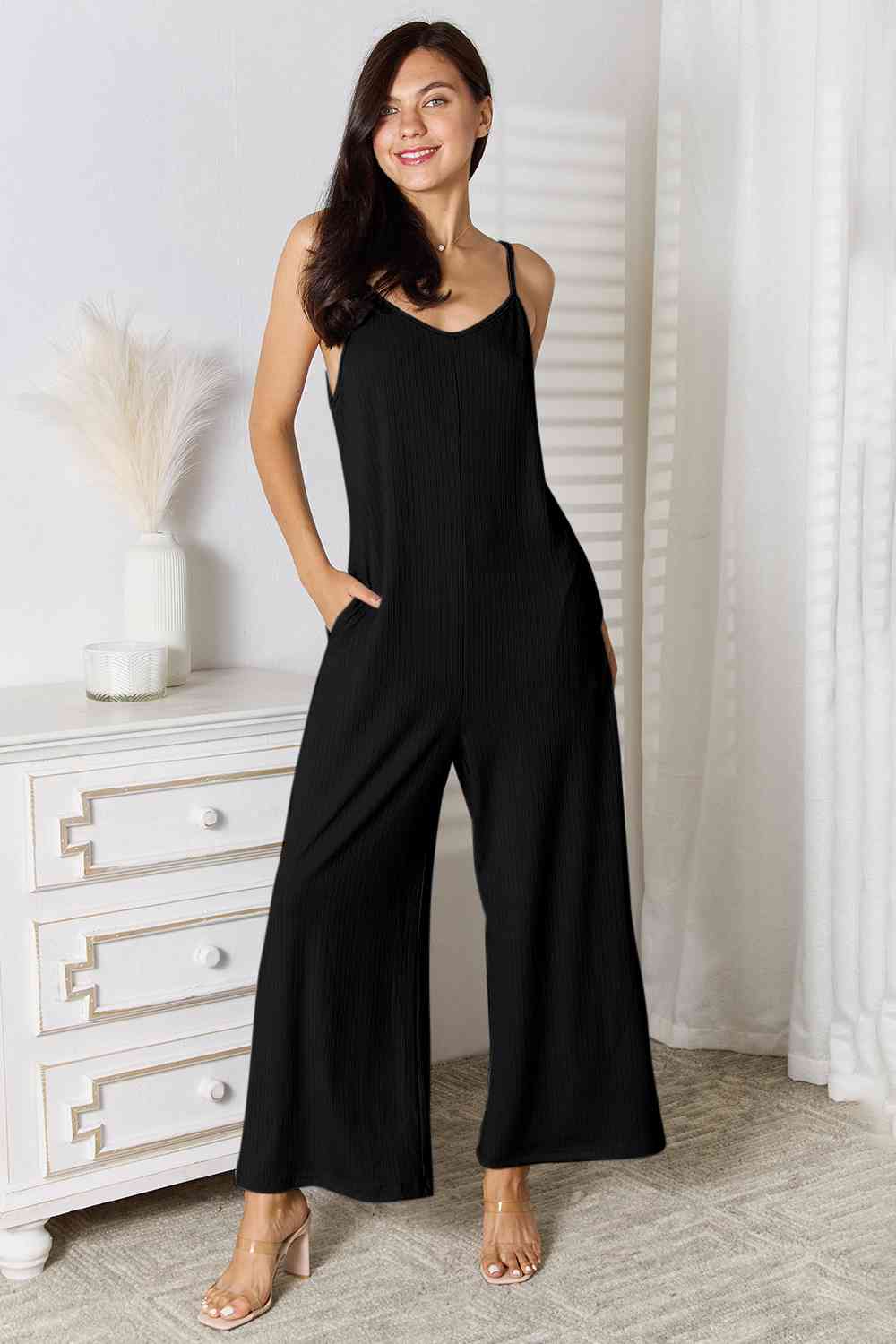 Beach Time Wide Leg Jumpsuit (3 Colors)