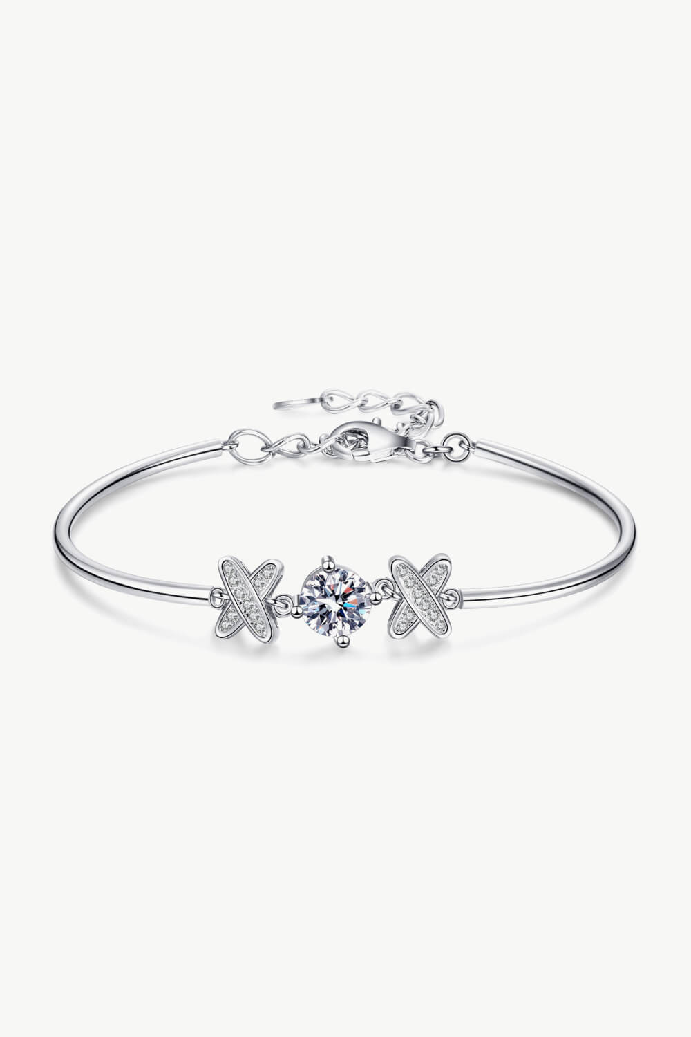 XO Moissanite Bracelet