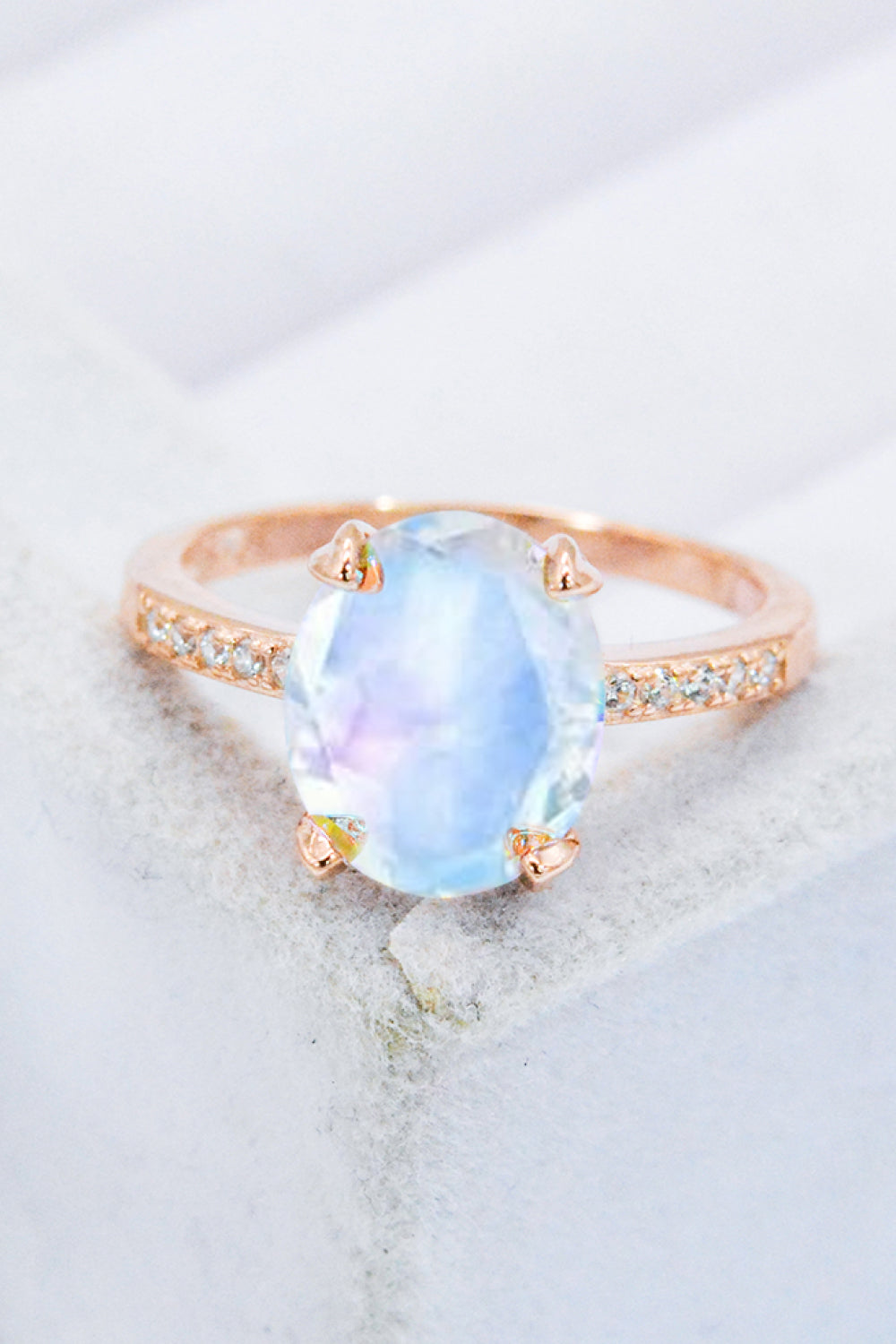 Natural Moonstone Ring