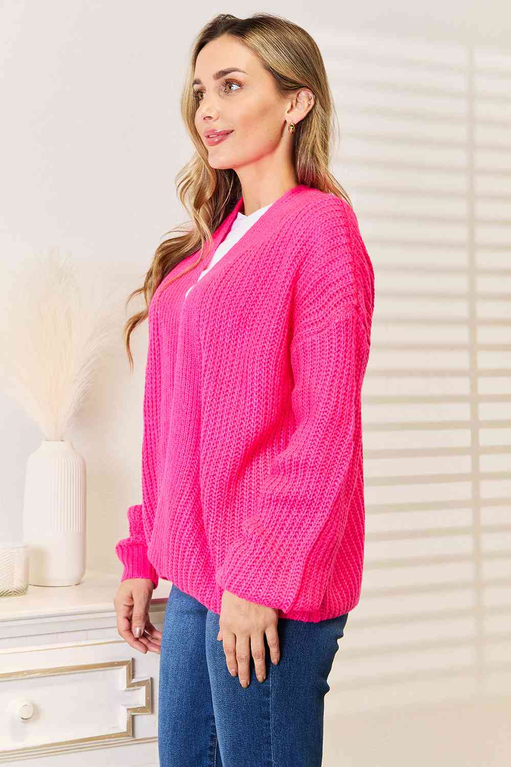 Hot to Trot Woven Cardigan