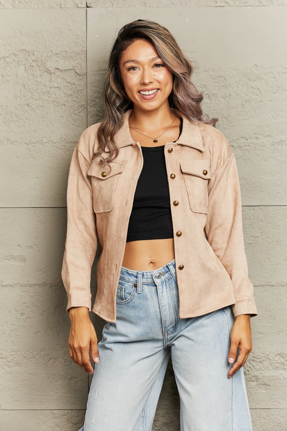 Ellie Button Down Jacket