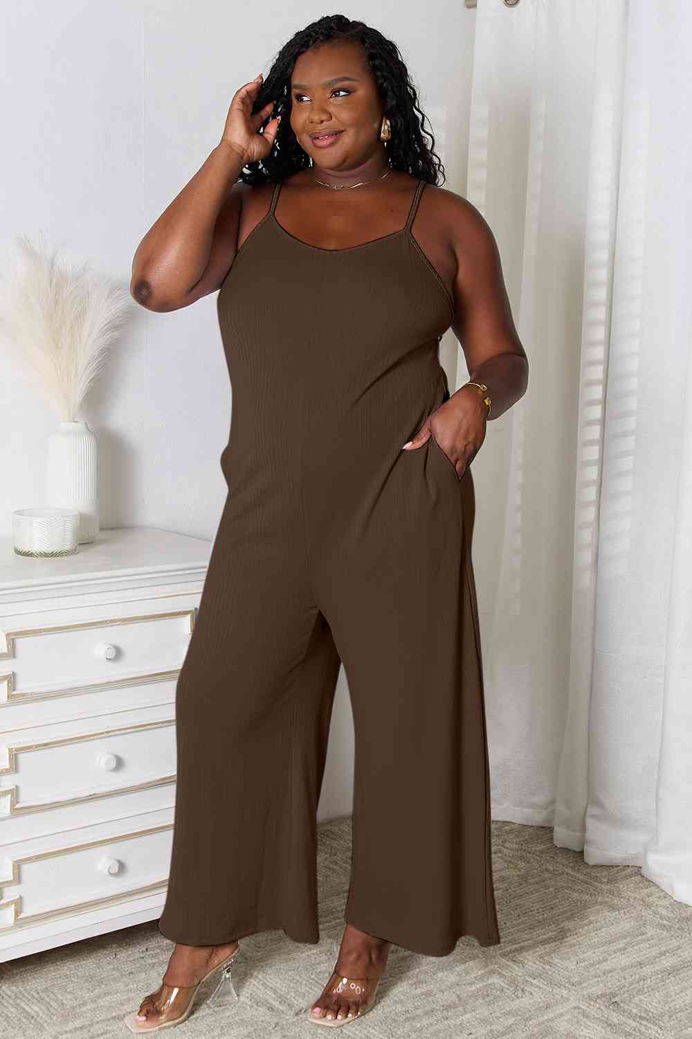 Beach Time Wide Leg Jumpsuit (3 Colors)