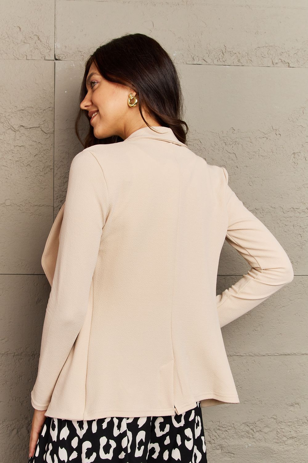 Gianna Lapel Collar Jacket (2 Colors)