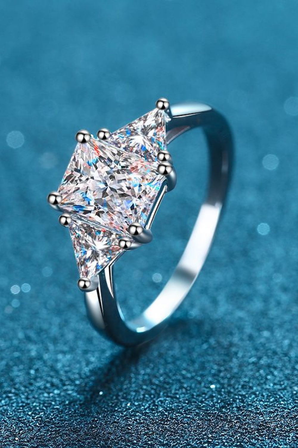 3 Carat Moissanite Ring