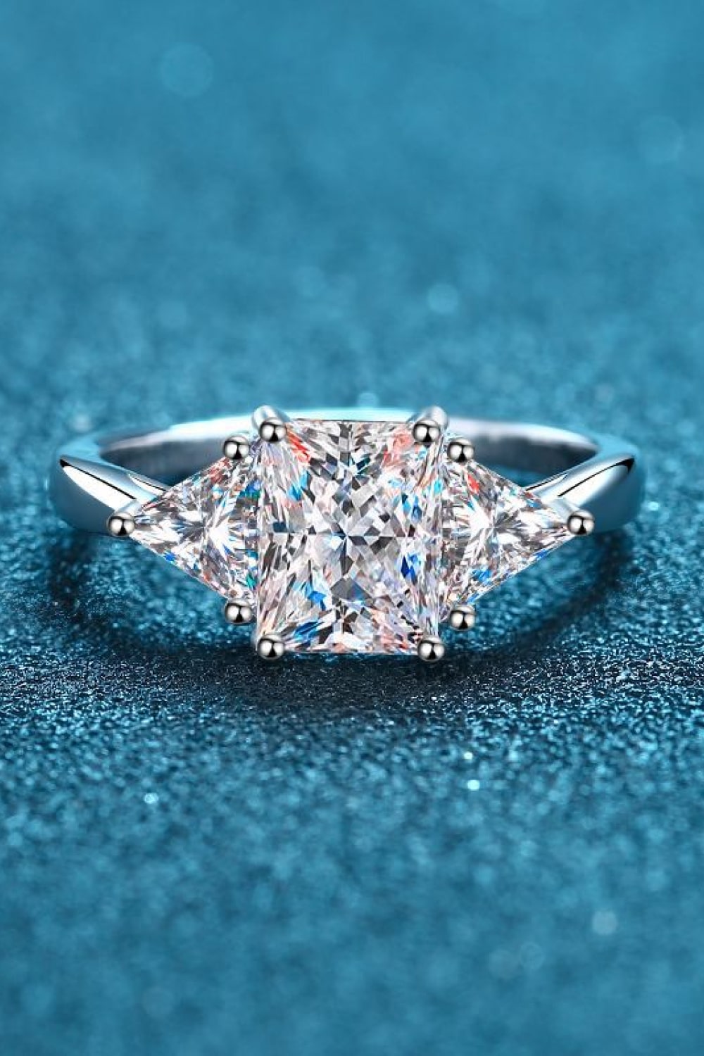 3 Carat Moissanite Ring