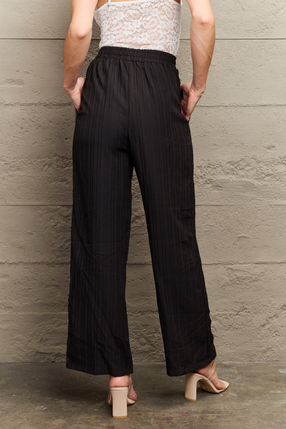 Mariana Tie Waist Long Pants