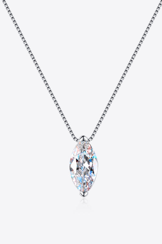 1 Carat Moissanite Necklace