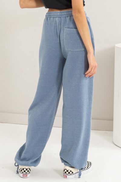 Hannah Stitched Drawstring Sweatpants