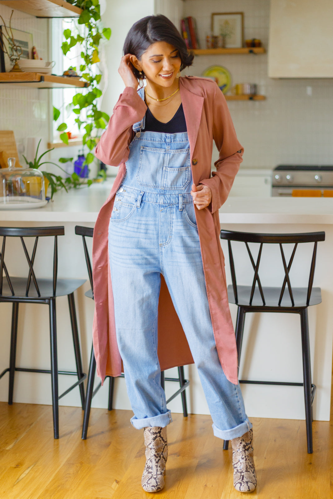 First Day Of Spring Jacket in Dusty Mauve