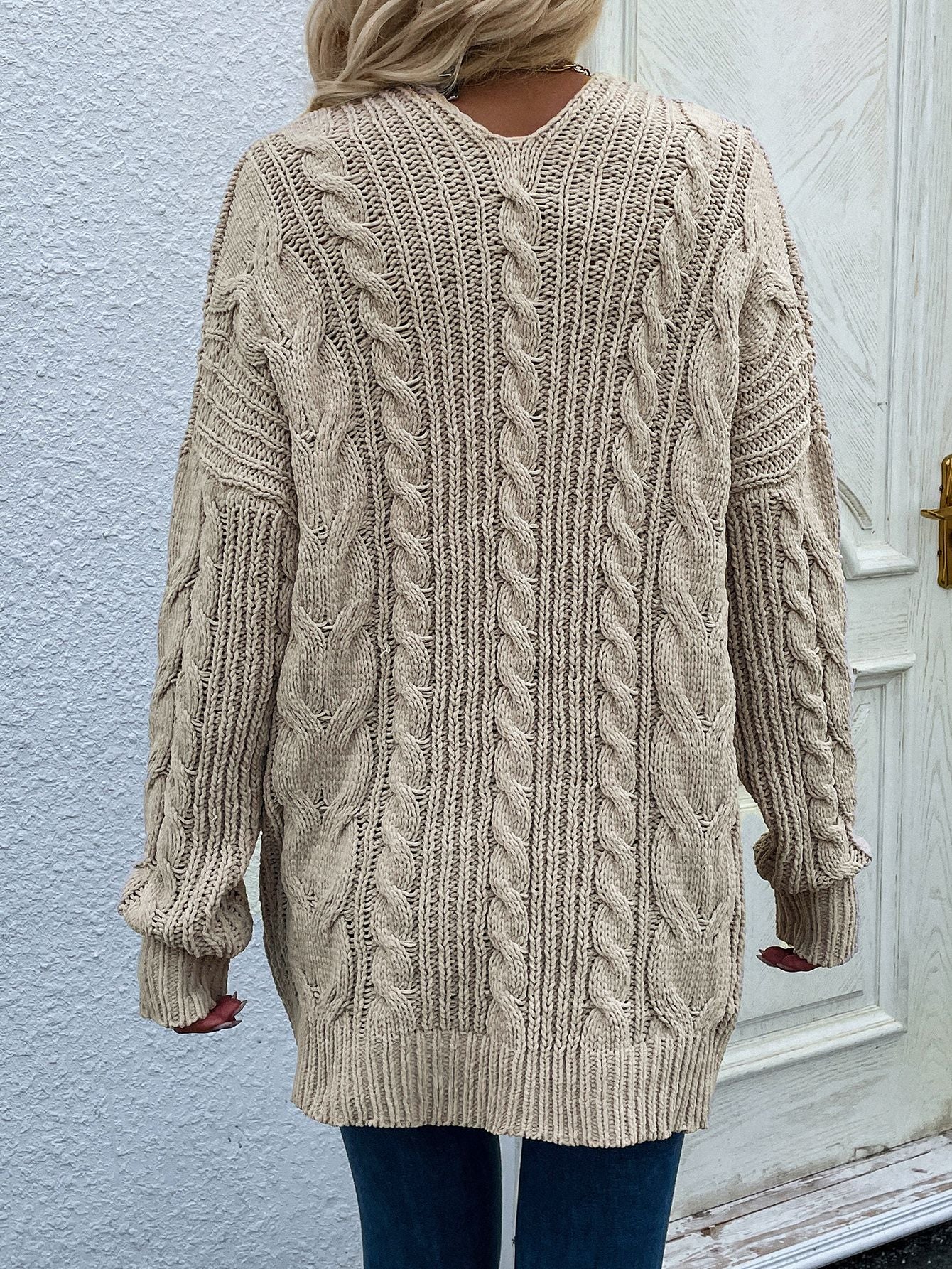 Marilee Cable-Knit Cardigan