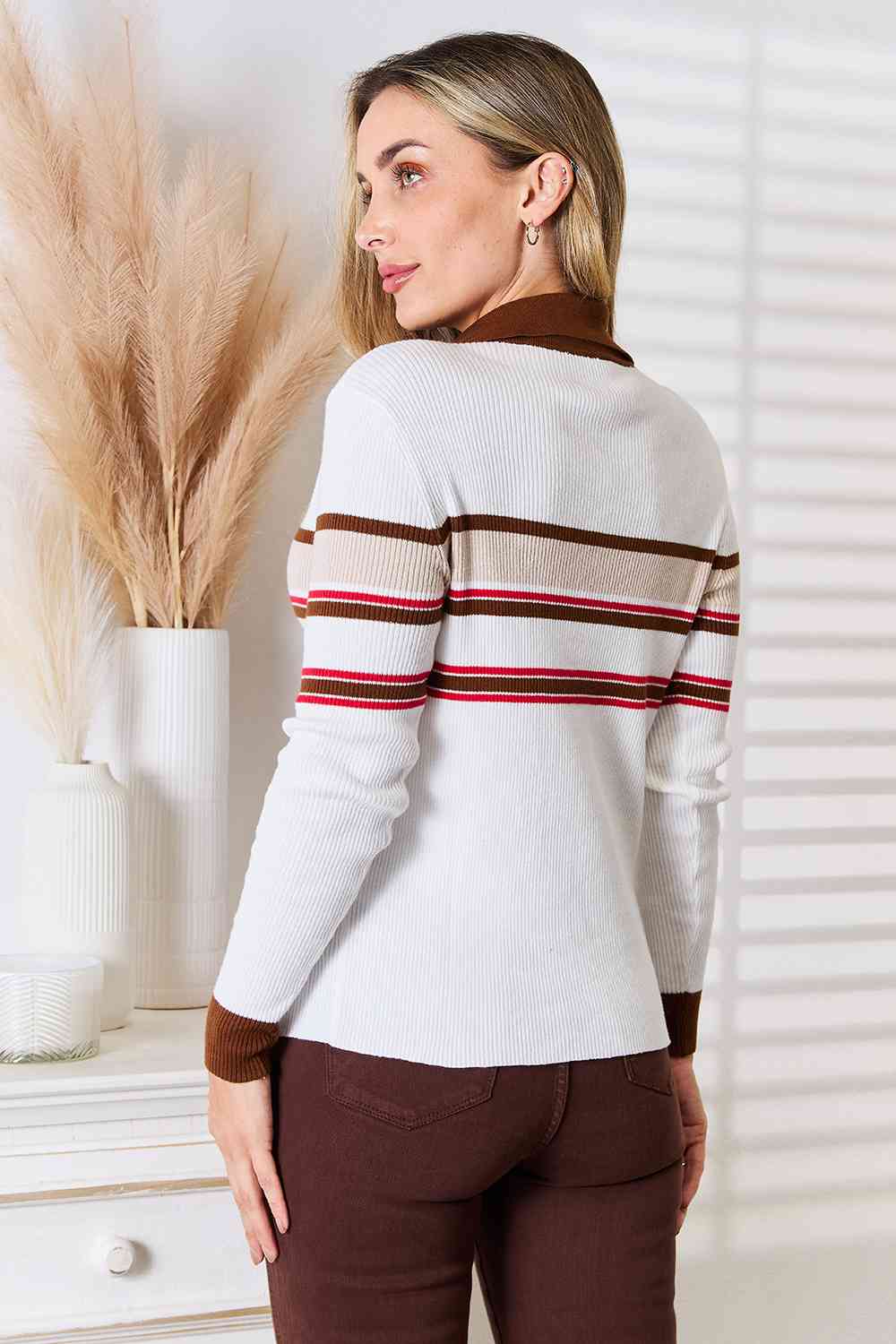 70s Retro Long Sleeve Top