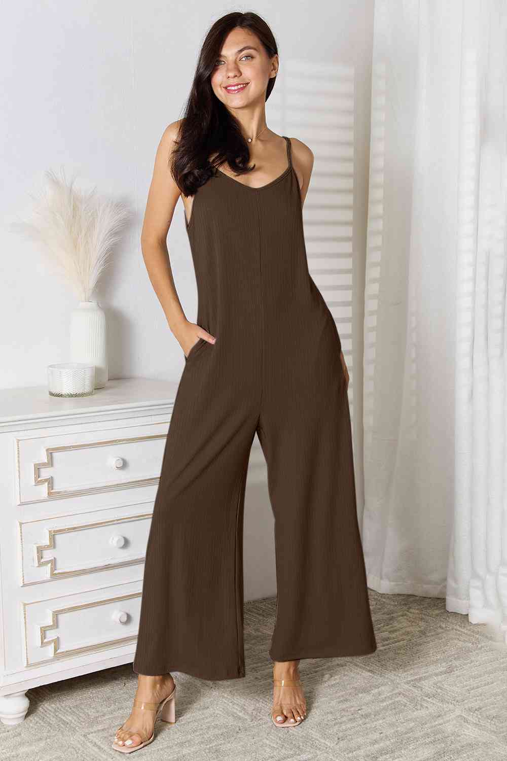 Beach Time Wide Leg Jumpsuit (3 Colors)