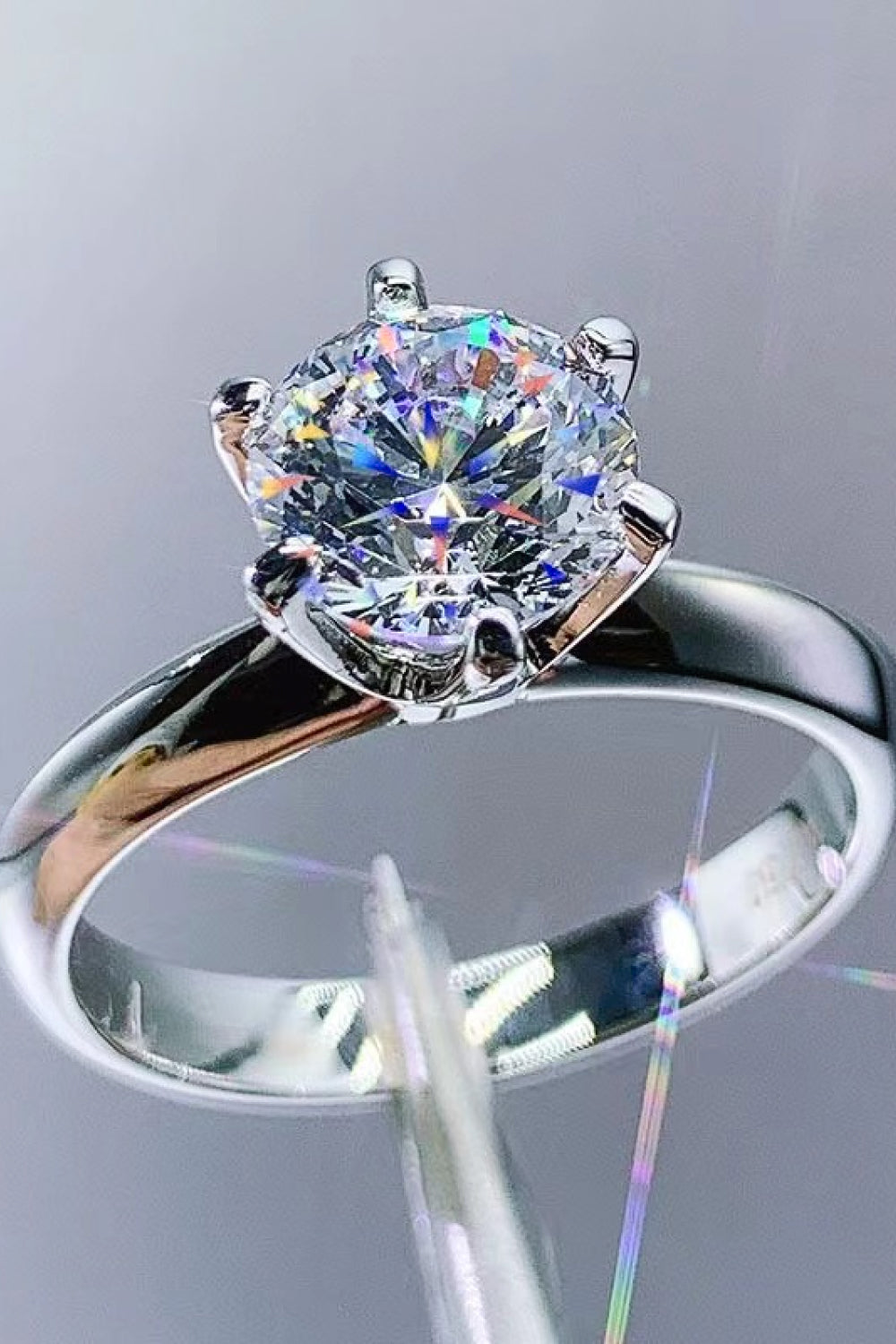 3 Carat Moissanite Ring