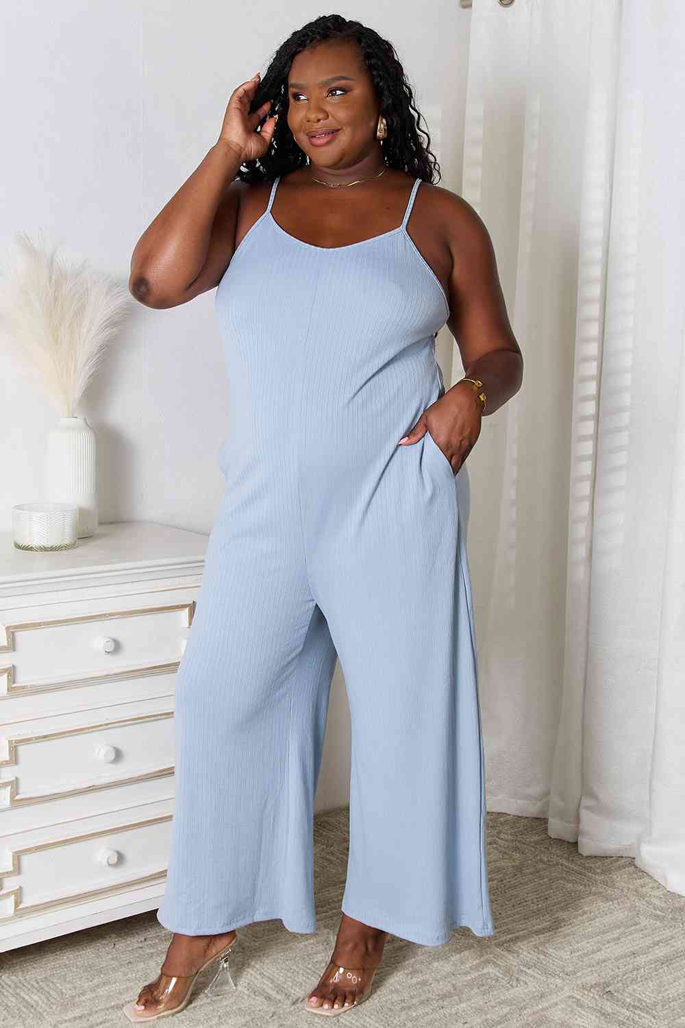 Beach Time Wide Leg Jumpsuit (3 Colors)