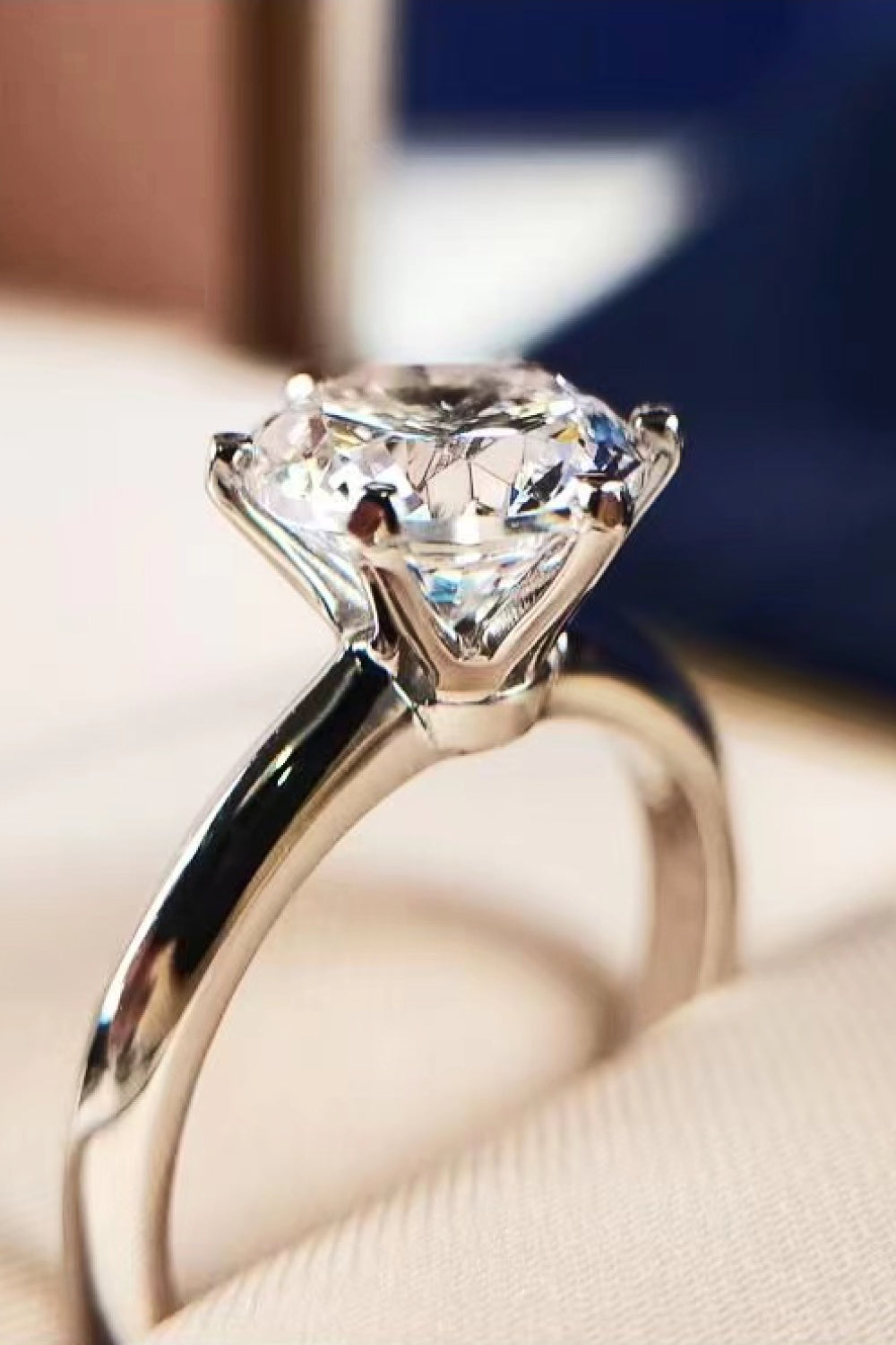 3 Carat Moissanite Ring