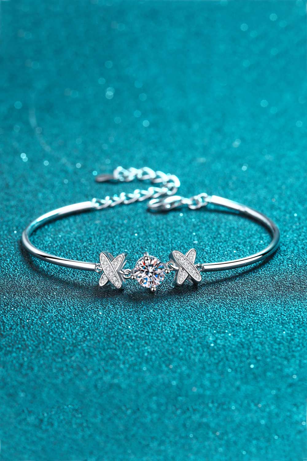 XO Moissanite Bracelet