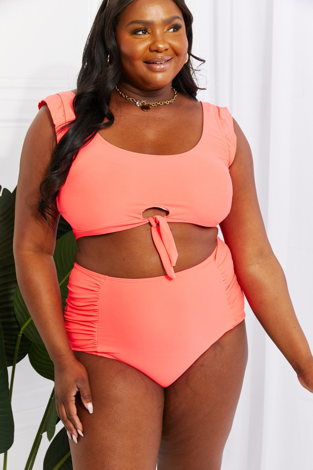 Sanibel Swimsuit in Coral