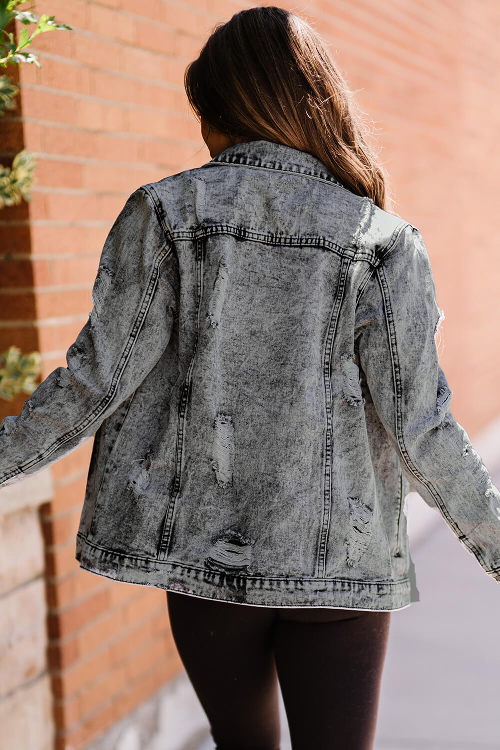 Josie Acid Wash Distressed Denim Jacket (3 colors)