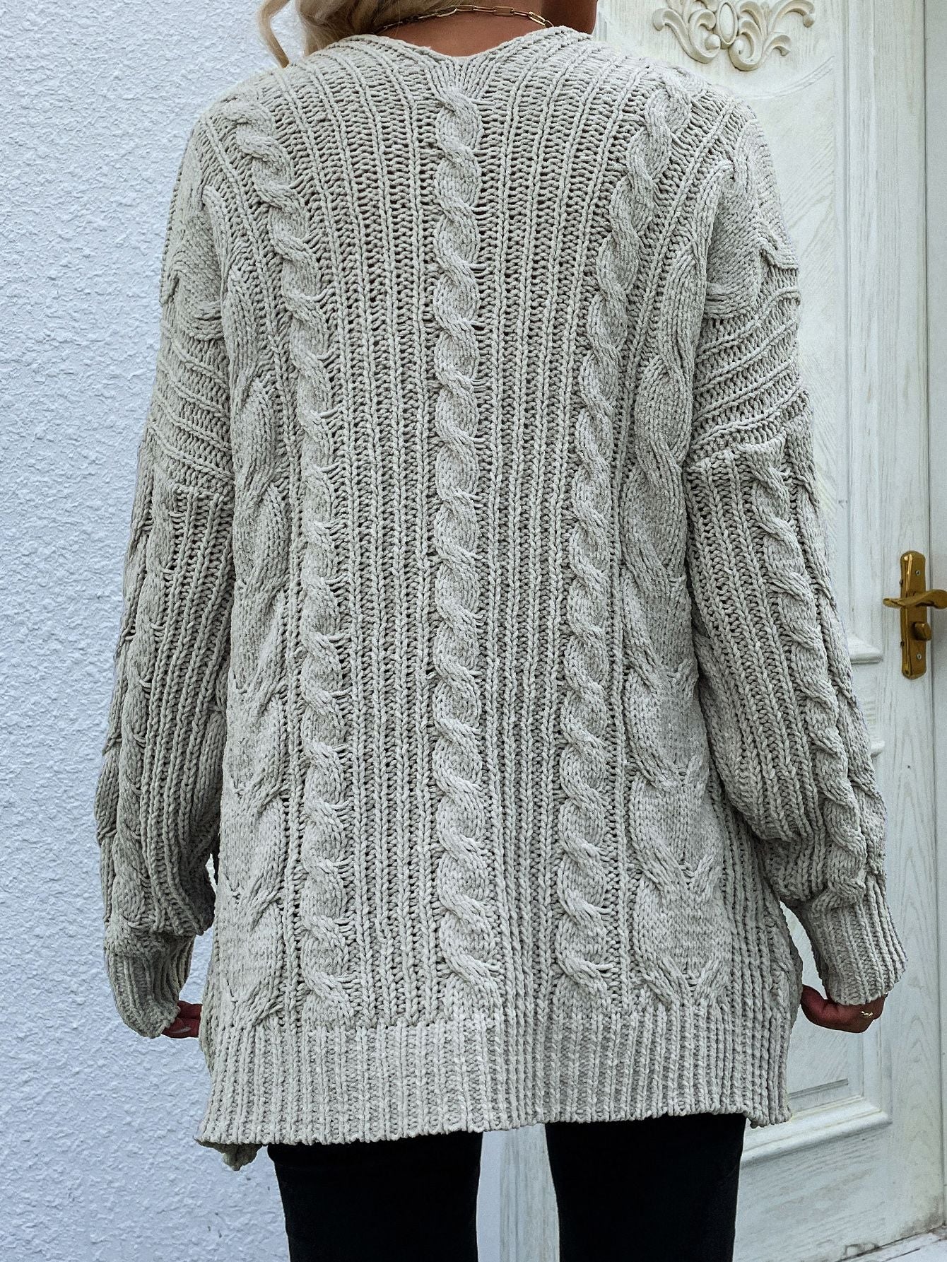 Marilee Cable-Knit Cardigan