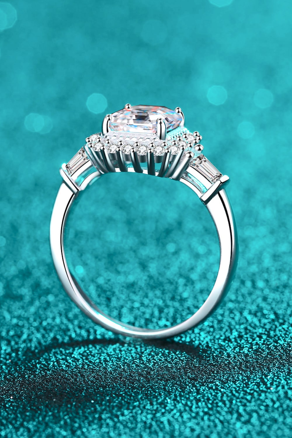 Sunshine 2 Carat Moissanite Ring