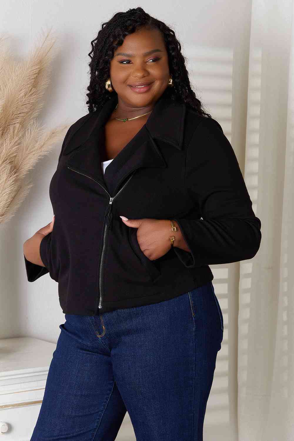 Geraldine Zip-up Jacket