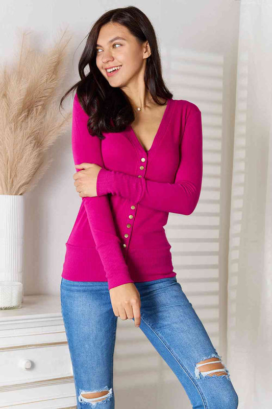 Ruby Buttoned Cardigan