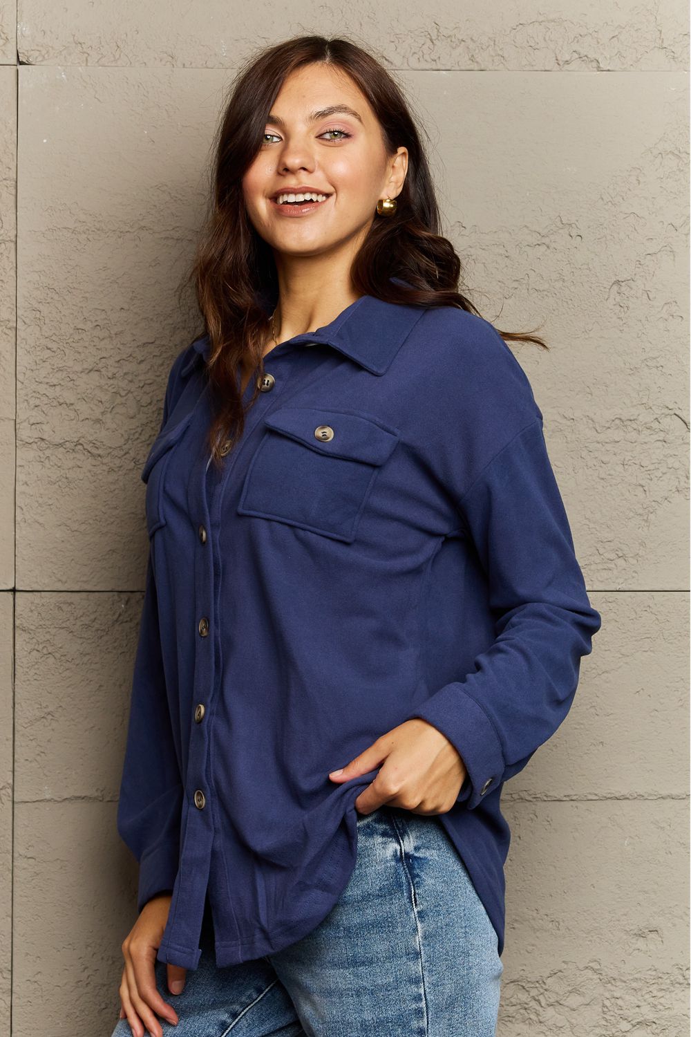 Blakely Buttoned Shacket (6 Colors)