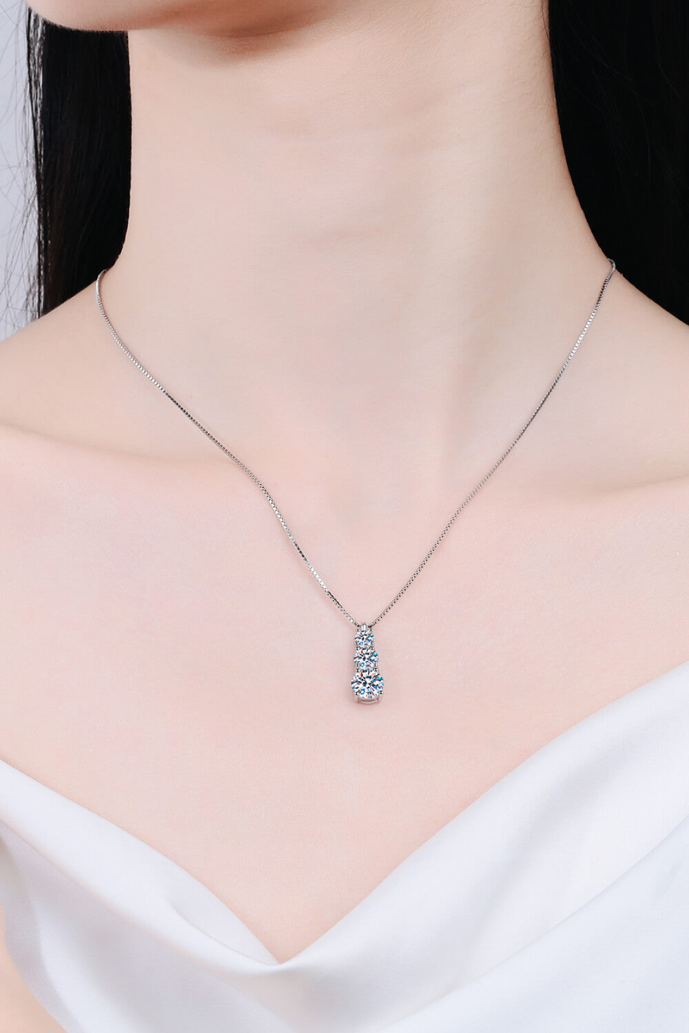 1.8 Carat Moissanite Necklace