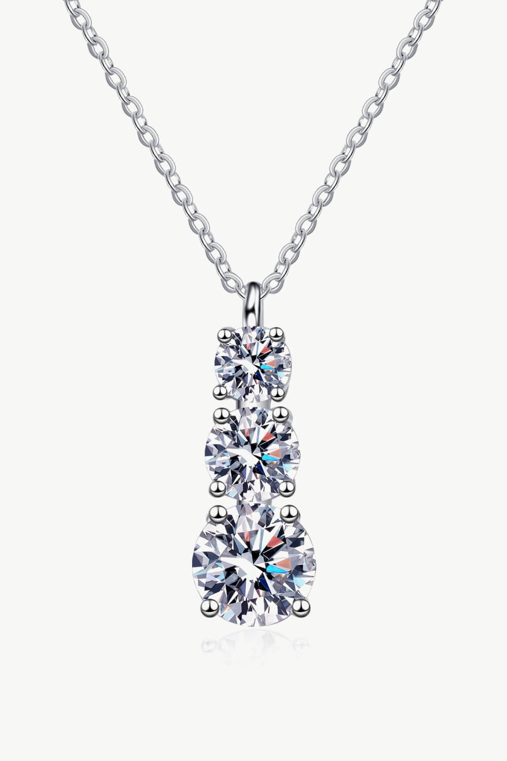 1.8 Carat Moissanite Necklace