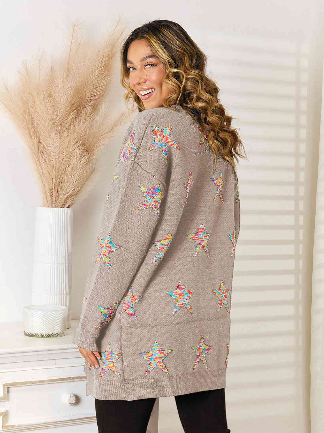 Stassi Star Pattern Cardigan (3 Colors)