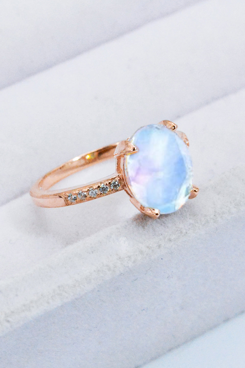 Natural Moonstone Ring